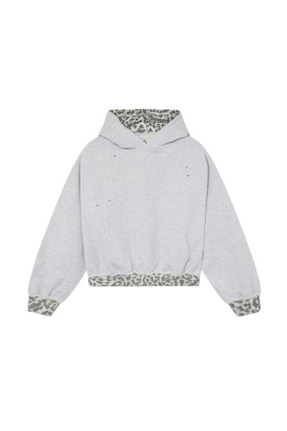 Leo Grey Melange Hoodie
